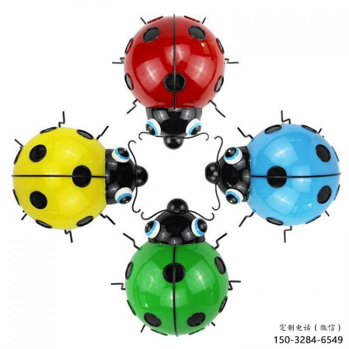 仿真甲殼蟲雕塑 店門口園林雕塑 昆蟲動物小品