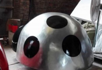 抽象甲殼蟲雕塑 店門口彩繪雕塑 步行街擺件