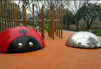 店門口甲殼蟲雕塑 創意昆蟲動物雕塑 仿真擺件