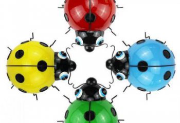 仿真甲殼蟲雕塑 店門口園林雕塑 昆蟲動物小品