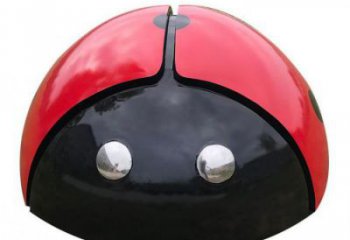 門口甲殼蟲雕塑 售樓處仿真雕塑 彩繪小品