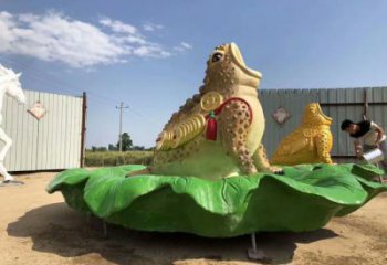 園林金蟾雕塑 城市廣場雕塑 步行街擺件