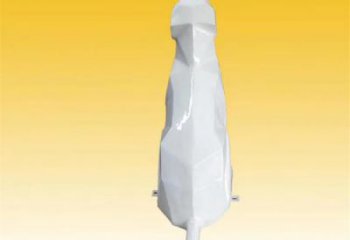 田間狼狗雕塑 彩繪仿真雕塑 園林擺件