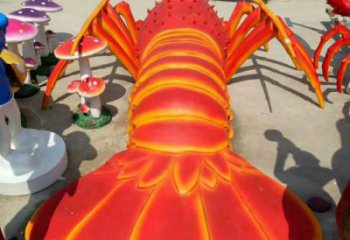 創(chuàng)意龍蝦雕塑 步行街店門口雕塑 動(dòng)物小品