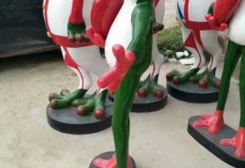 大型青蛙雕塑 門口創意雕塑 售樓處小品