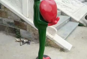 酒店青蛙雕塑 庭院仿真雕塑 彩繪小品