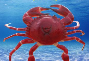 商業街螃蟹雕塑 售樓處雕塑 動物擺件