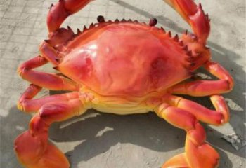 園林螃蟹雕塑 風景區仿真雕塑 廣場小品