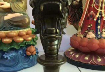 庭院生肖雕塑 城市古銅色雕塑 音樂小品