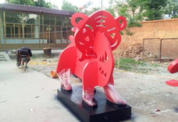 仿真生肖雕塑 酒店公園雕塑 風景區擺件