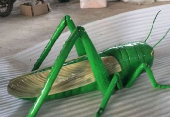 大型蟈蟈雕塑 門口創意雕塑 售樓處小品