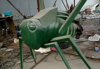 仿真蟈蟈雕塑 店門口園林雕塑 動物小品