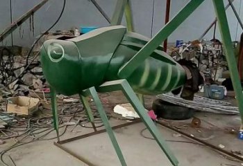 廣場蟈蟈雕塑 公園仿真雕塑 抽象擺件