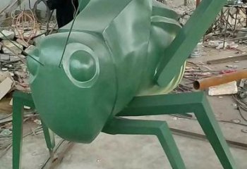 園林蟈蟈雕塑 城市廣場雕塑 步行街擺件