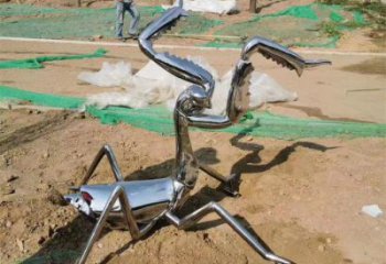 園林螳螂雕塑 城市廣場雕塑 步行街擺件