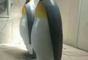 仿真企鵝雕塑 酒店公園雕塑 風(fēng)景區(qū)擺件