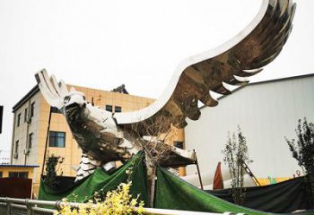 仿真老鷹雕塑 酒店公園雕塑 風(fēng)景區(qū)擺件