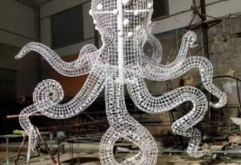 城市章魚雕塑 風景區彩繪雕塑 抽象擺件