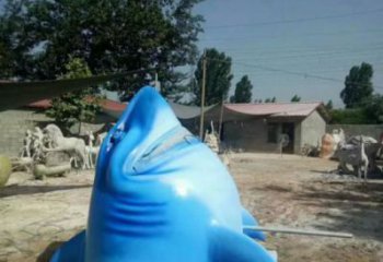 仿真魚頭雕塑 酒店公園雕塑 風(fēng)景區(qū)擺件