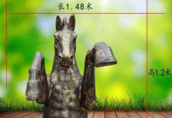 售樓處牛角雕塑 商業街仿真雕塑 動物擺件