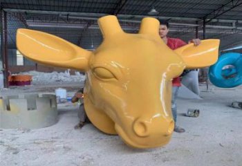 牛頭雕塑 大型城市雕塑 商業街擺件