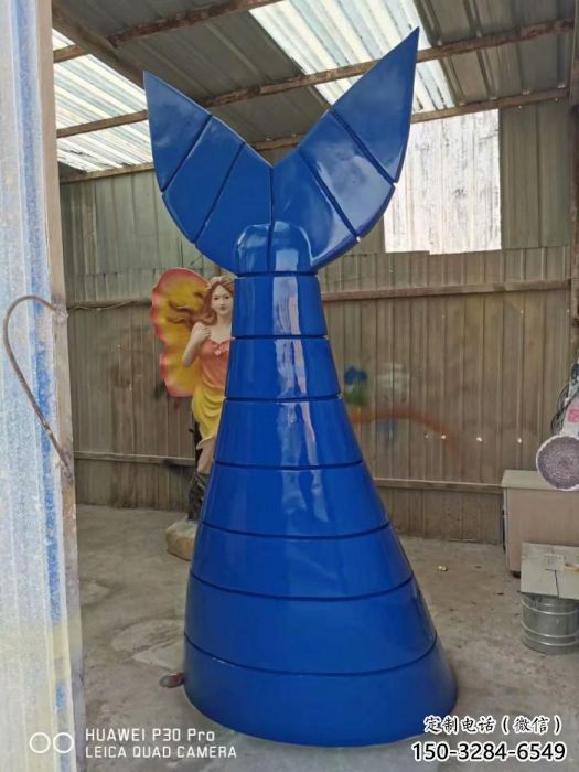 風(fēng)景區(qū)魚(yú)尾雕塑 售樓處廣場(chǎng)雕塑 仿古擺件