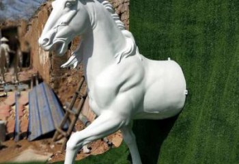 廣場馬頭雕塑 公園仿真雕塑 抽象擺件