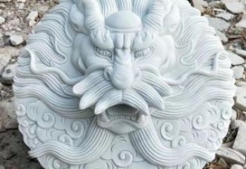 廣場獅子頭雕塑 公園仿真雕塑 抽象擺件