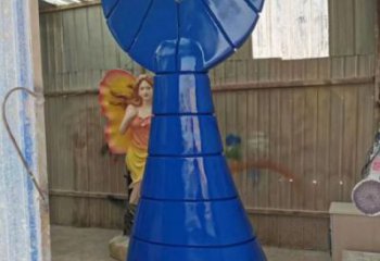 風景區魚尾雕塑 售樓處廣場雕塑 仿古擺件