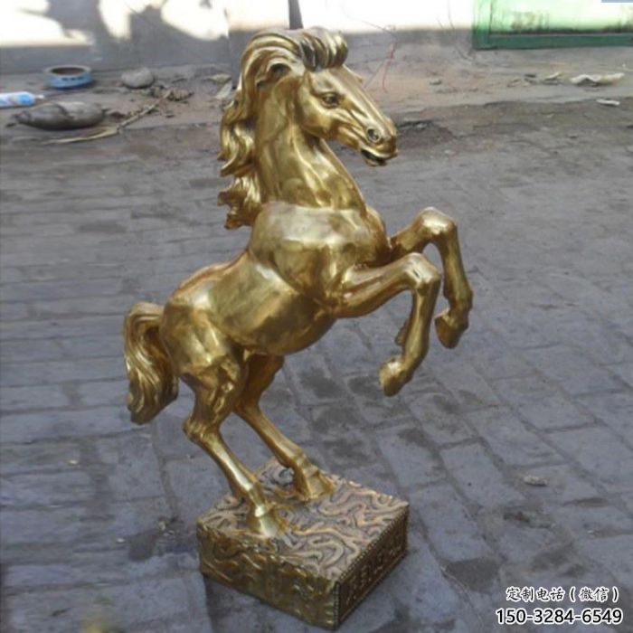 大型奔馬雕塑 步行街宣傳雕塑 仿真擺件
