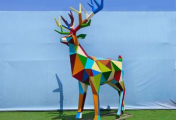 風景區麋鹿雕塑 售樓處廣場雕塑 仿古擺件