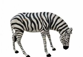 門(mén)口斑馬雕塑 售樓處仿真雕塑 彩繪小品