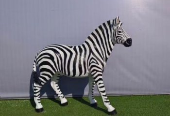 風(fēng)景區(qū)斑馬雕塑 售樓處廣場(chǎng)雕塑 仿古擺件