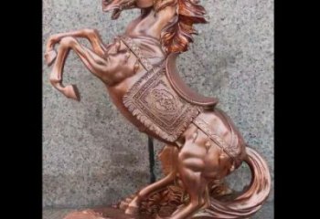 抽象奔馬雕塑 店門口彩繪雕塑 步行街擺件