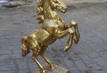 大型奔馬雕塑 步行街宣傳雕塑 仿真擺件