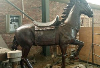 大型奔馬雕塑 商業街廣場雕塑 古銅色擺件