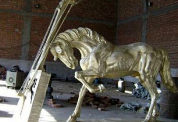 仿真奔馬雕塑 酒店公園雕塑 風景區擺件