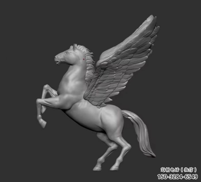 大型飛馬雕塑 商業(yè)街廣場雕塑 古銅色擺件