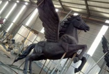 大型飛馬雕塑 門口創(chuàng)意雕塑 售樓處小品