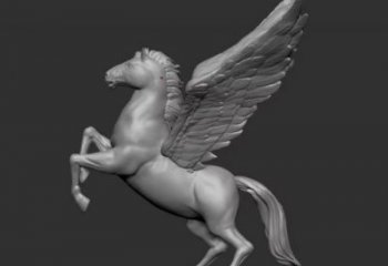 大型飛馬雕塑 商業街廣場雕塑 古銅色擺件