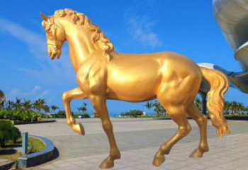 大型金馬雕塑 步行街宣傳雕塑 仿真擺件