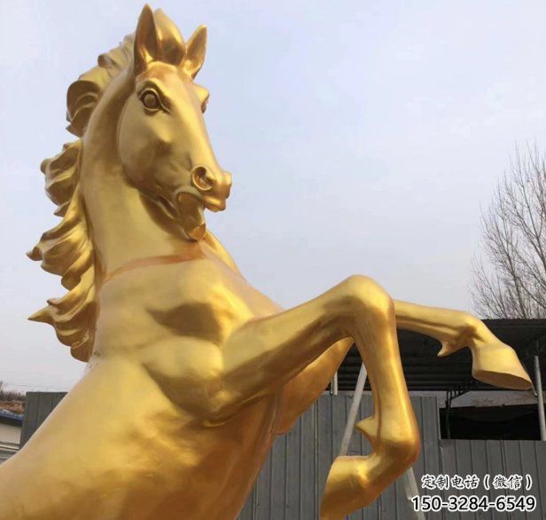 店門口駿馬雕塑 創意景觀雕塑 仿真擺件