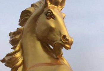 公園駿馬雕塑 酒店門口雕塑 彩繪擺件