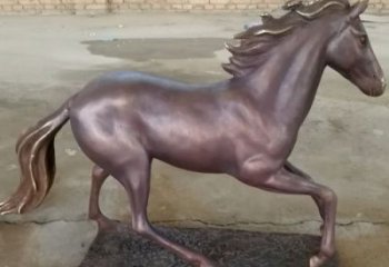 廣場馬踏飛燕雕塑 公園仿真雕塑 抽象擺件