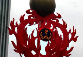 城市馬踏飛燕雕塑 風景區彩繪雕塑 抽象擺件