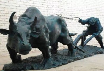 售樓處華爾街牛雕塑 商業街雕塑 動物擺件