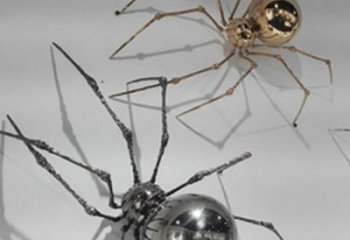 大型蜘蛛雕塑 門口創意雕塑 售樓處小品