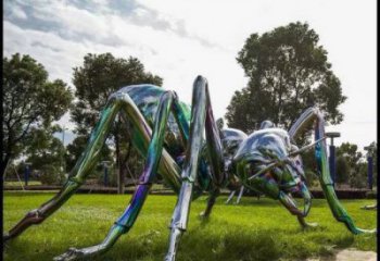 廣場蜘蛛雕塑 公園仿真雕塑 抽象擺件