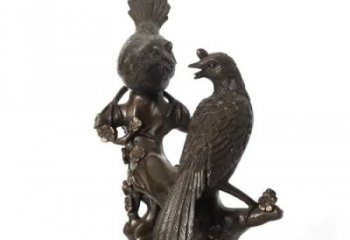 風景區喜鵲雕塑 售樓處廣場雕塑 仿古擺件