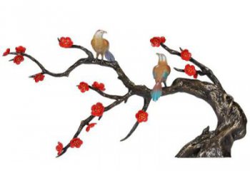 廣場(chǎng)喜鵲雕塑 公園仿真雕塑 抽象擺件